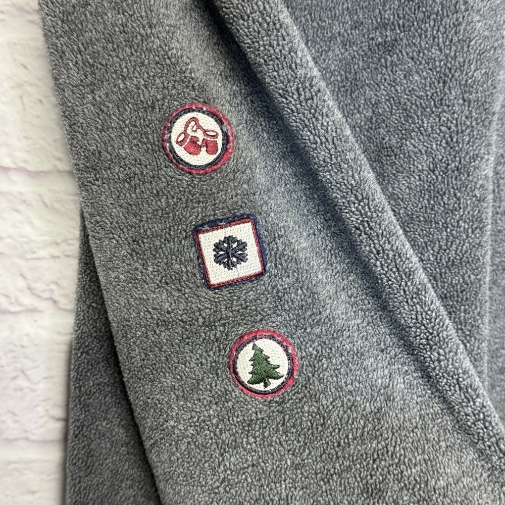 Vtg Disney Store Sweatshirt Winnie the Pooh Fleece 4XL Women 1/4zip Gray Y2K 90s - Picture 2 of 8